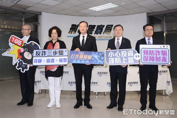 ▲演員陳幼芳出席刑事局接露網路詐騙記者會，分享自身經驗。（圖／記者張君豪翻攝）