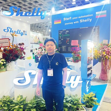 ▲Shelly 進軍台灣建築市場！牧玥科技展示最新整合方案。（圖／記者陳弘修攝）