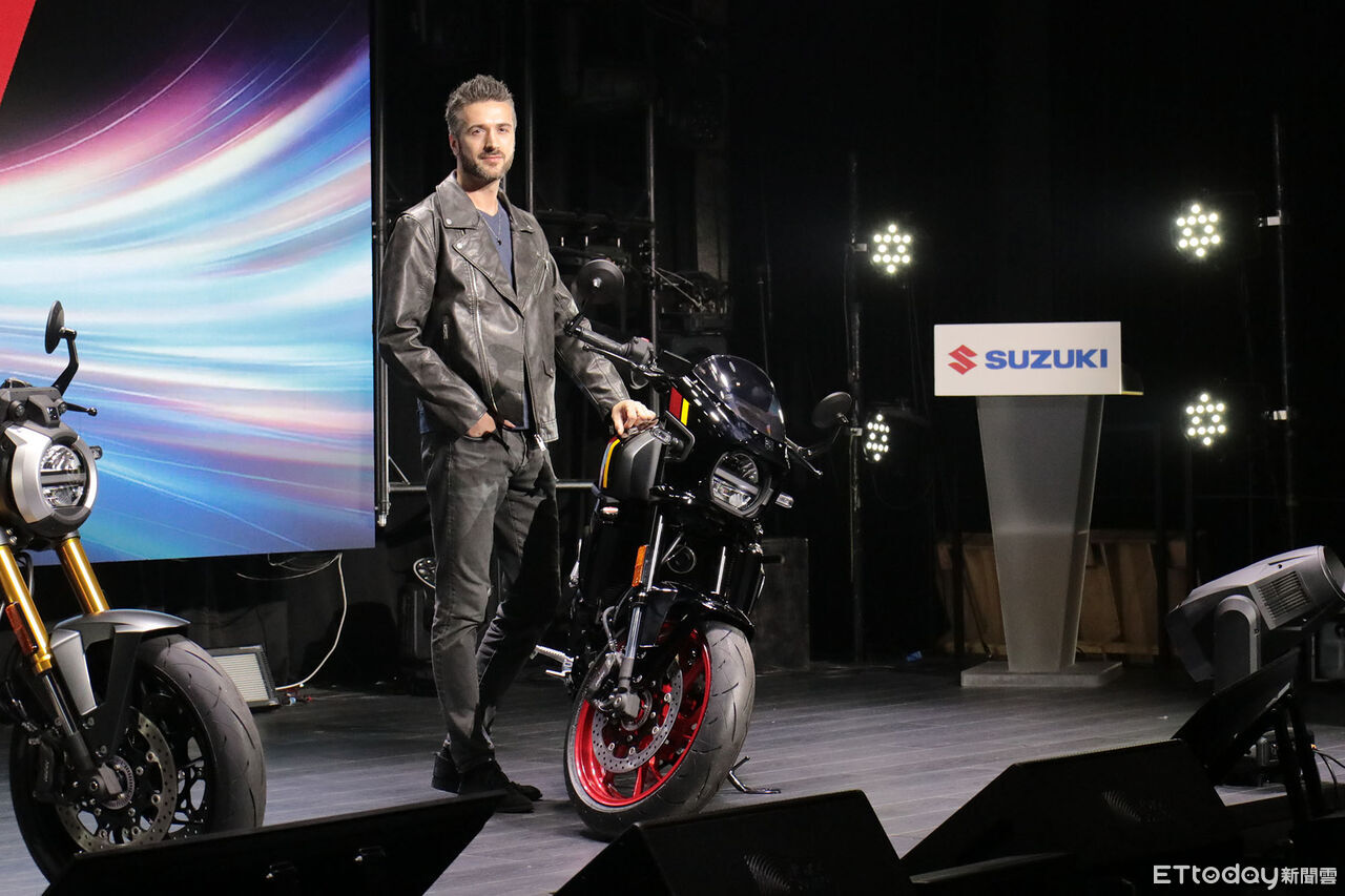 ▲Suzuki「中量級復古重機」在台上市　王陽明站台相挺。（圖／記者張慶輝攝）