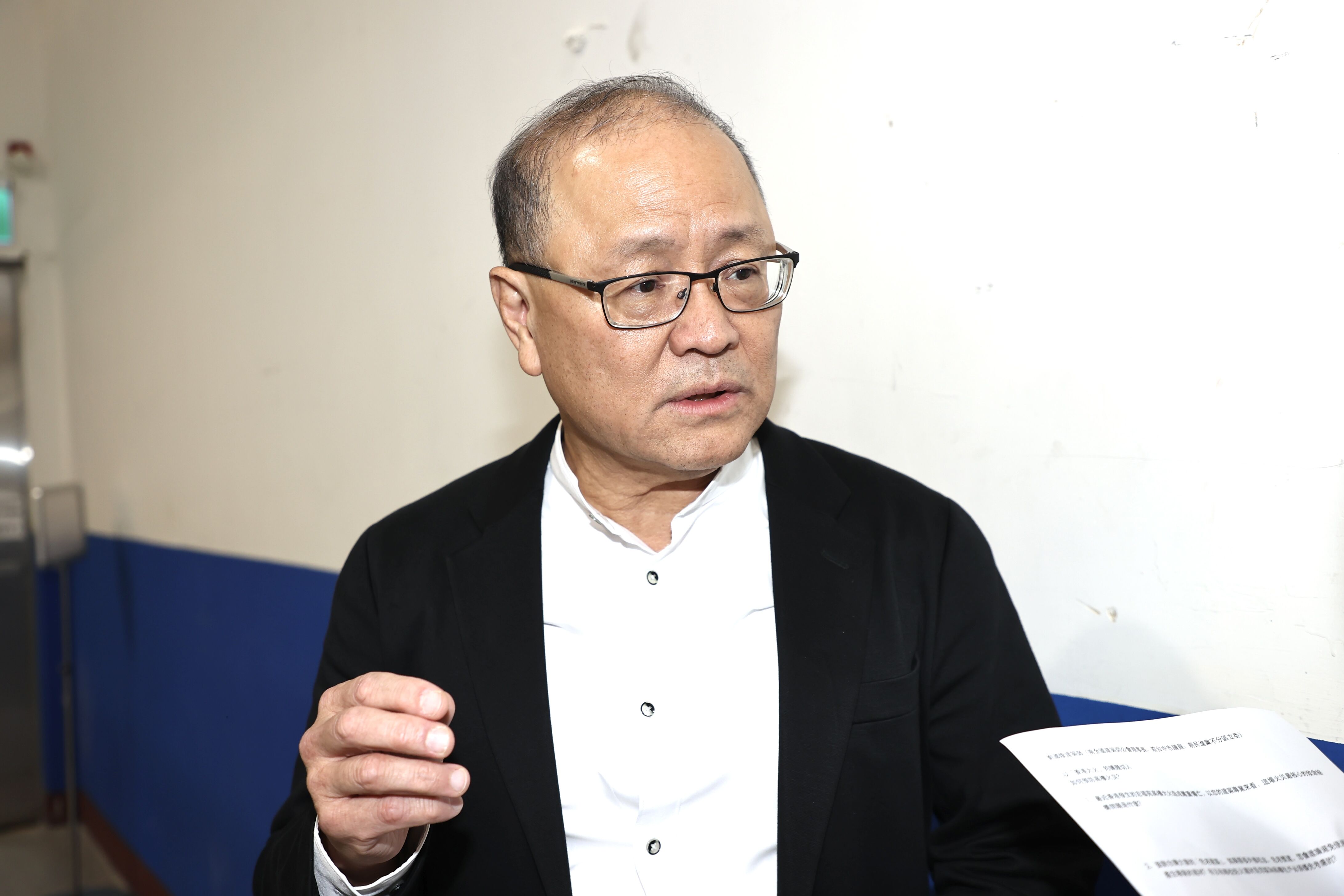 ▲▼劉國隆建築師高樓大火議題    。（圖／記者徐文彬攝）