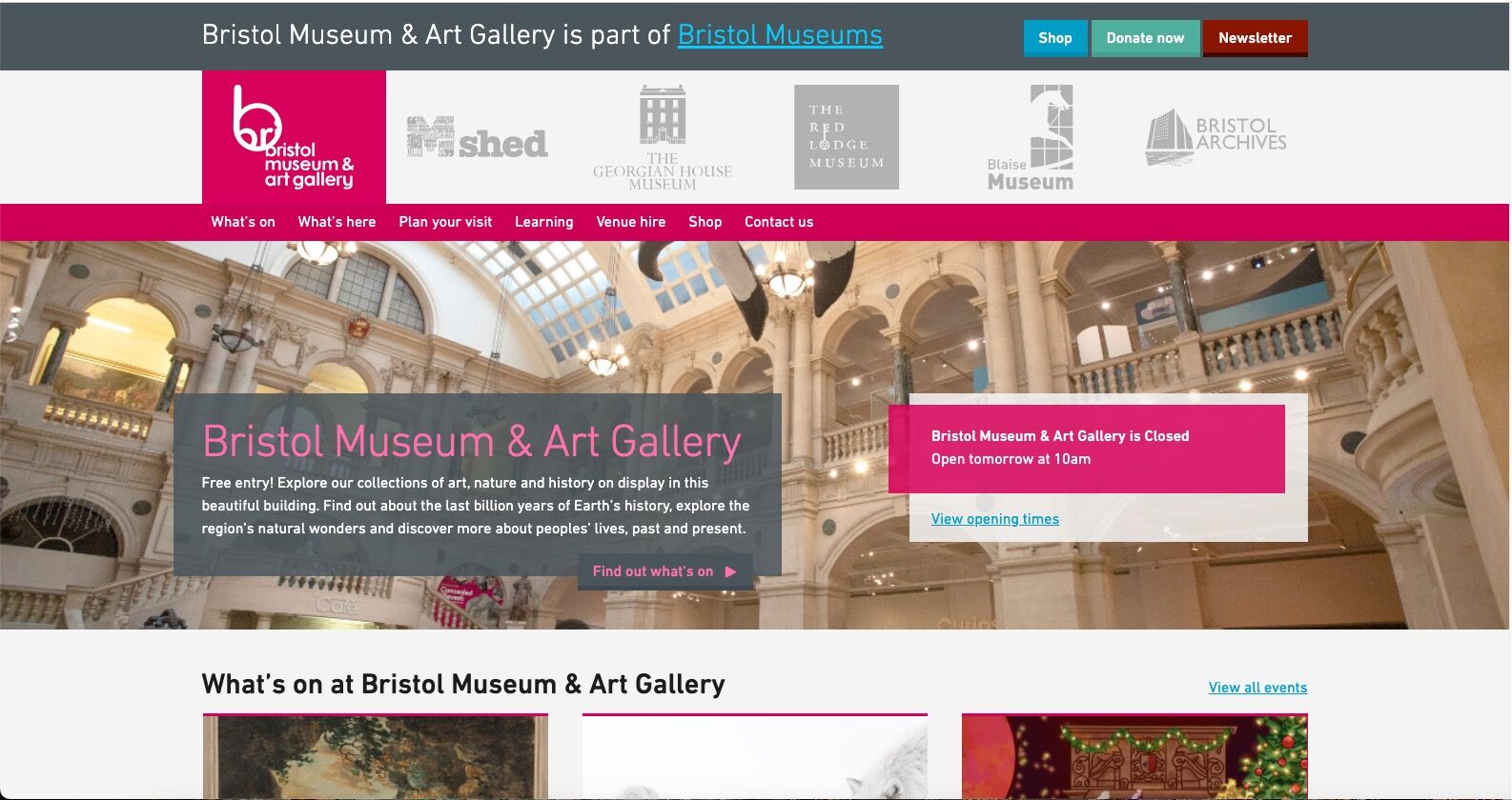 ▲▼英國南部布里斯托城市博物館與美術館（Bristol Museum）。（圖／翻攝官網）