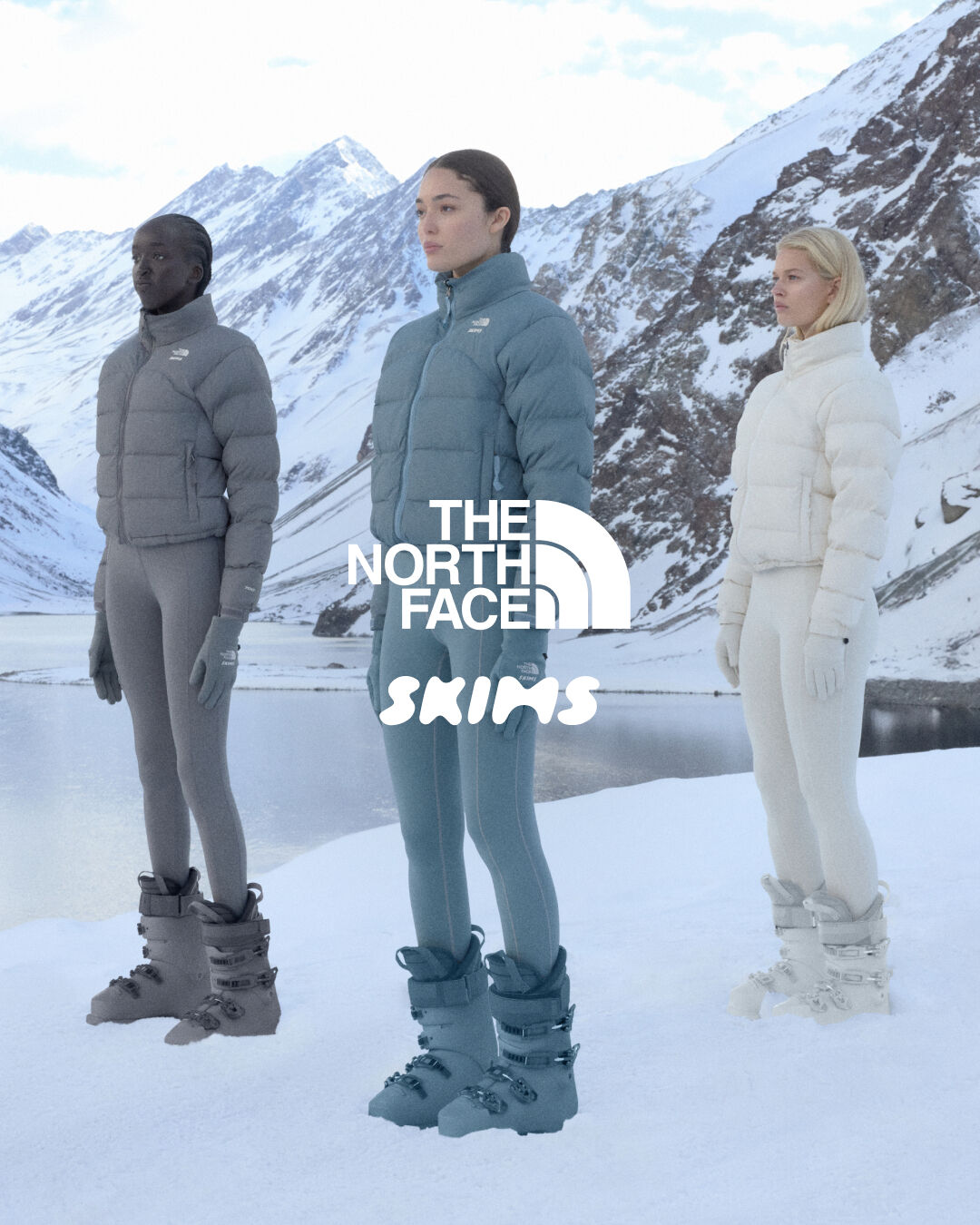 ▲▼The North Face再度攜手 SKIMS  。（圖／品牌提供）