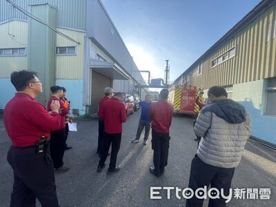 南消第三大隊進駐南寶科技踏勘　聯手強化廠區防災、檢查水源動線迎戰年關