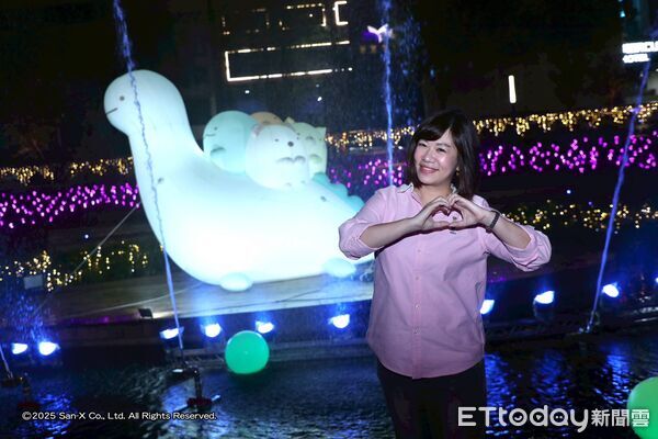 ▲萌翻！全台唯一「角落小夥伴」耶誕城在台中　展期史上最長。（圖／中市府提供）