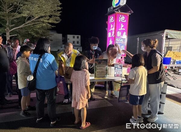 ▲台東環保局推動無塑夜市成果亮眼。（圖／記者楊晨東翻攝）