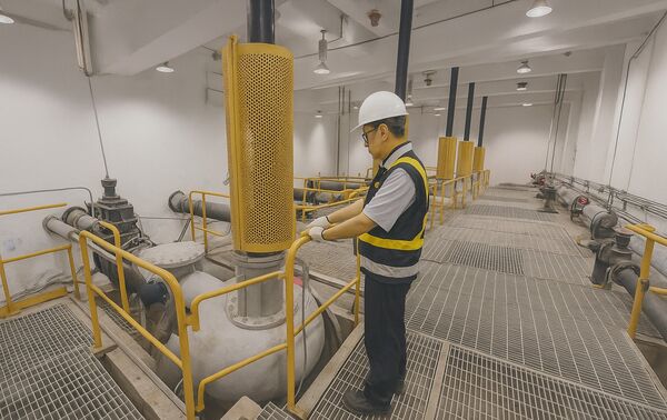 ▲汐止污水抽水站機組全面更新。（圖／新北市水利局提供）