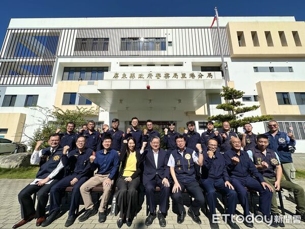 ▲陳盈錦檢察長率同主任檢察官到里港警分局座談。（圖／記者陳崑福翻攝）