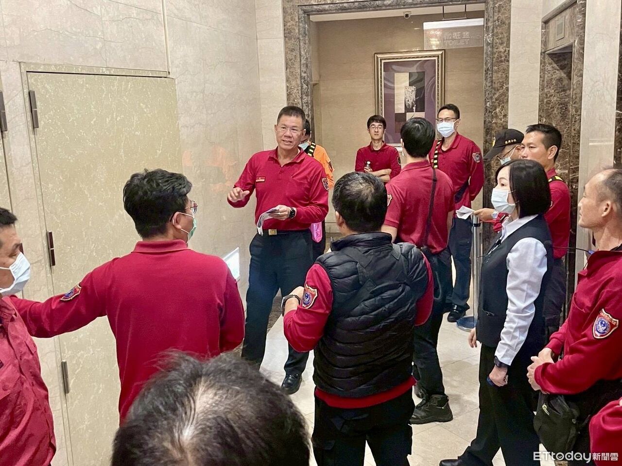 南消七大進駐錢櫃KTV踏勘　高層建築火災搶救難度大提前布局應變路線