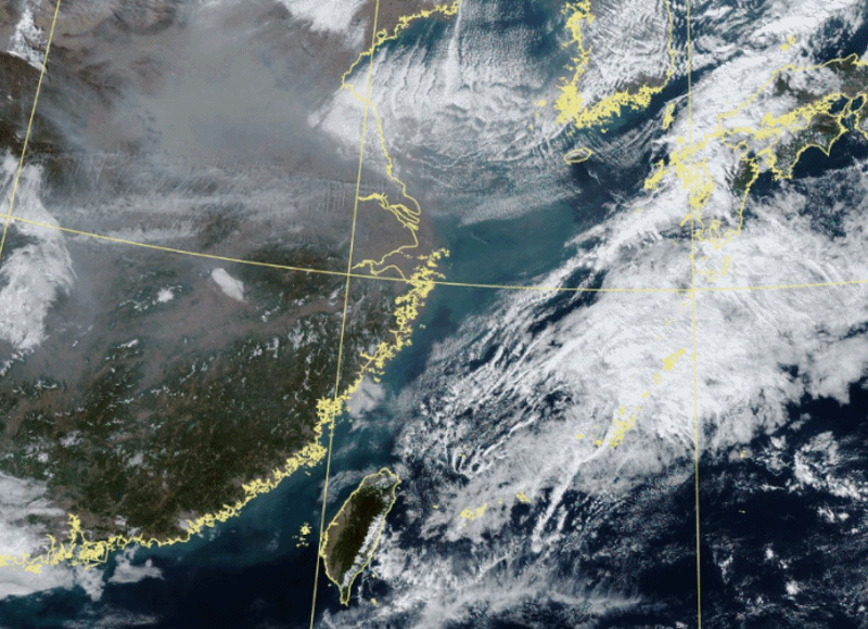 雲街出現了!冷氣團南下宣告初冬 一張圖看「全台大降溫」