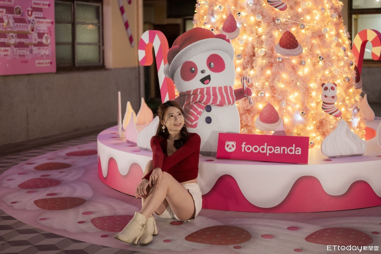 ▲▼審計新村攜手foodpanda推出「HOHOHO呷～foodpanda耶誕美食村」。（圖／家駒攝影師拍攝提供）