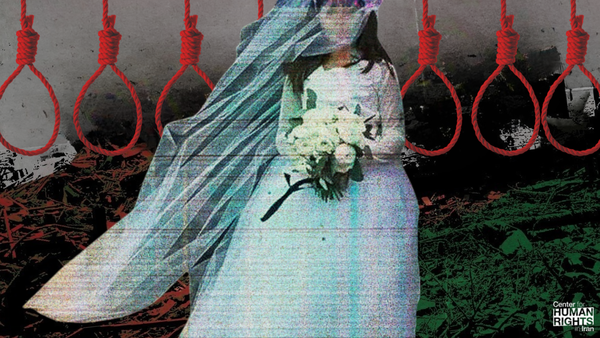 ▲▼伊朗童婚少女涉嫌殺害家暴夫遭判絞刑。（圖／取自Center for Human Rights in Iran）