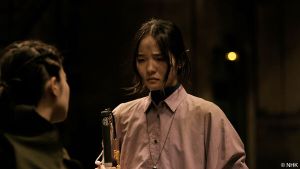 ▲。《火星女王》陳珊妮飾演強權代表ISDA首腦。《火星女王》宮澤理惠飾演ISDA日本分局長，負責「火星撤退計畫」。《火星女王》林廷憶飾演女主角，在火星成長的視障女孩，但為搭太空船接受嚴格訓練。。（圖／Hami Video提供）