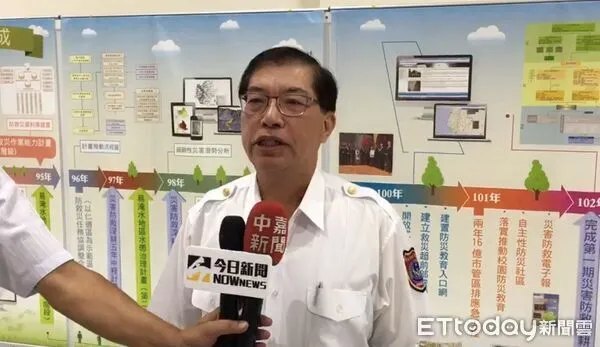 ▲台南市政府市府發言人田玲瑚指出，消防局長李明峯因個人家庭因素請辭，市府已正式核准。（記者林東良翻攝，下同）