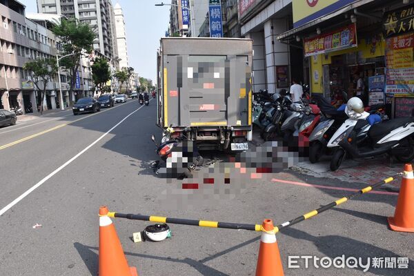 ▲高雄員警抓車手殉職。（圖／記者許宥孺翻攝）