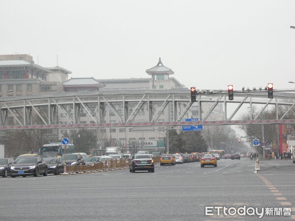 ▲▼北京2025入冬初雪、北京故宮。（圖／記者陳冠宇攝）