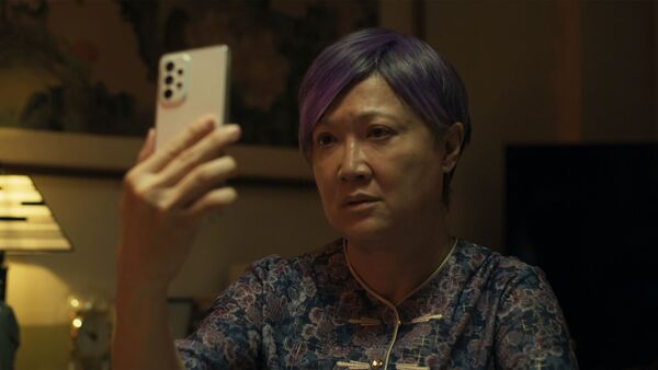 ▲《好孩子》導演王國燊透露片中角色其實都是原型人物阿真不同面向的投射，左起為路斯明、許瑞奇、吳清樑、周智慧，前為洪慧芳。（圖／甲上娛樂提供）