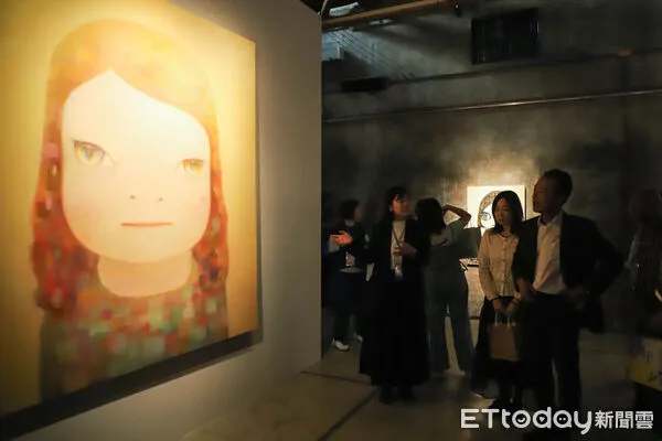 ▲▼  奈良美智10年巡展抵嘉，「凋謝的花(2020版)」首度在台展出   。（圖／文化總會、嘉義縣政府提供）