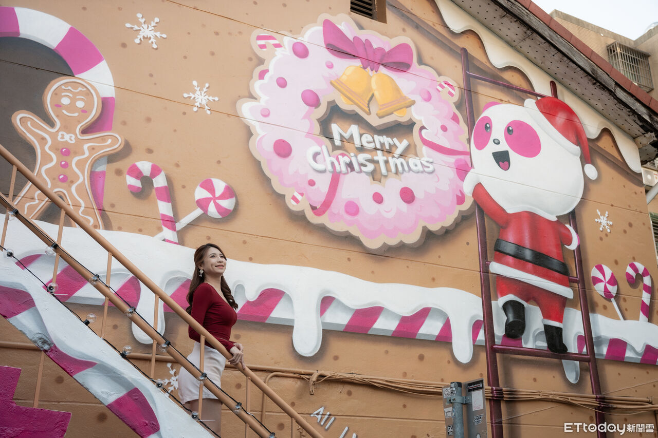 ▲▼審計新村攜手foodpanda推出「HOHOHO呷～foodpanda耶誕美食村」。（圖／家駒攝影師拍攝提供）