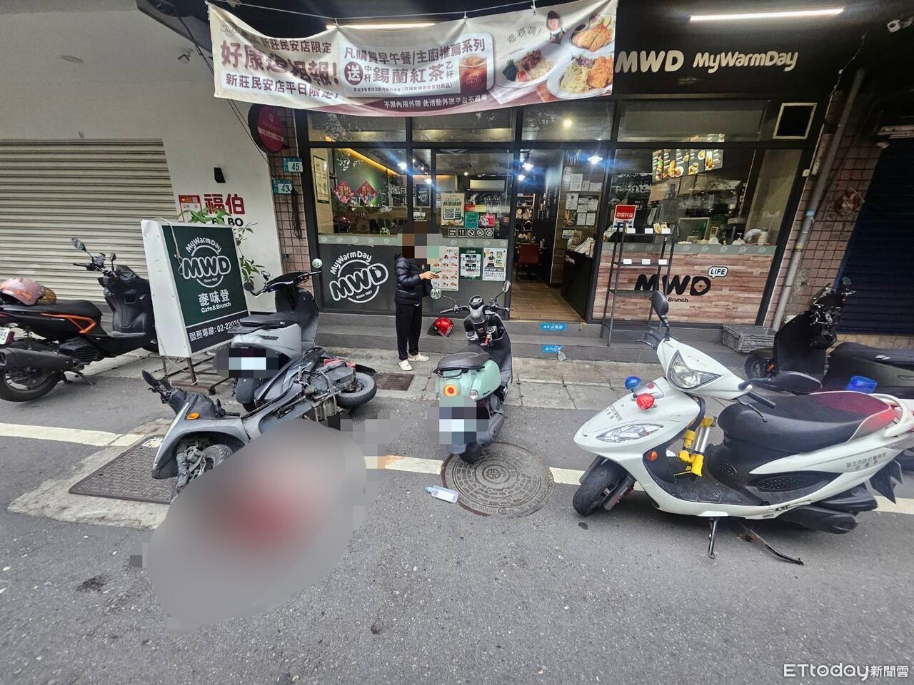 閃3違停貨車!26歲男跨雙黃線對撞機車 女騎士「頭部重創」搶救中