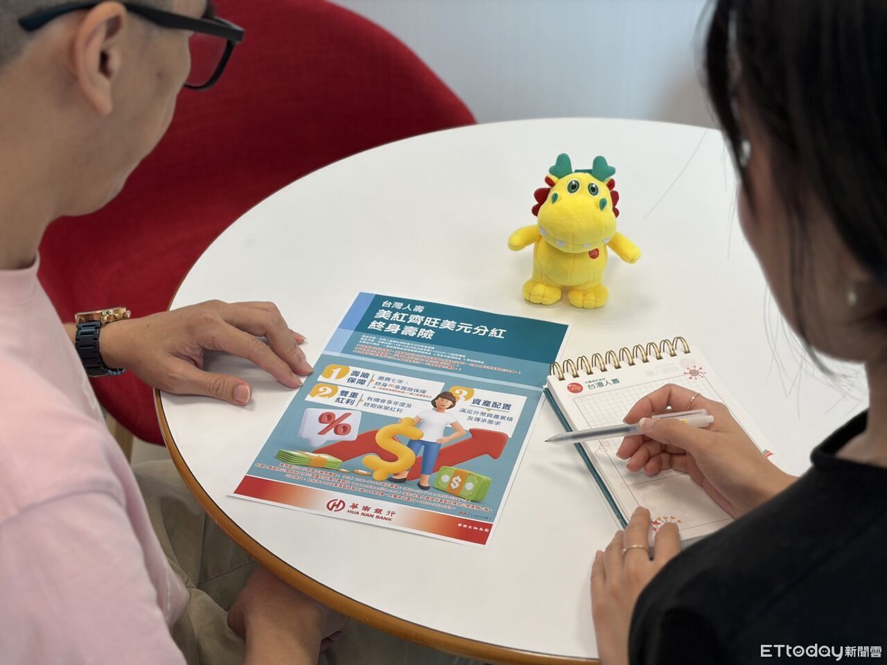 台灣人壽攜手華南銀 推出「美紅齊旺」分紅保單