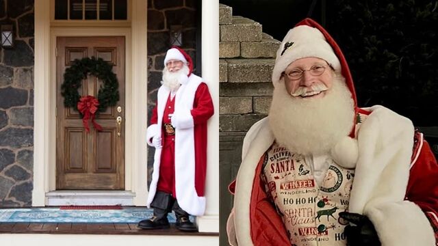 ▲▼每年只忙1個月！冷門副業「年收破百萬」　美消防員想提早退休。（圖／翻攝臉書Santa Dave Saunders）