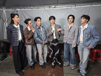 OZONE新北耶誕城「緊張到想哭」　天雨子翔彩排慘摔