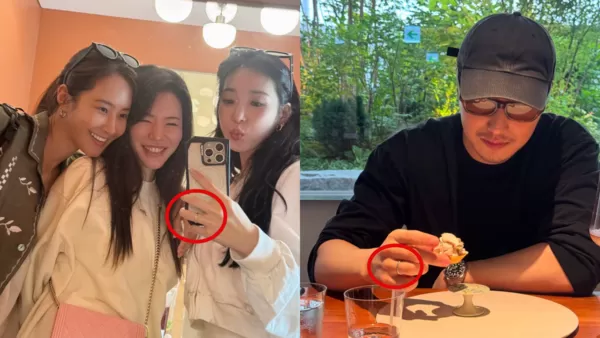 ▲▼ 少時Tiffany早被套牢了！甜蜜戴上情侶對戒　IG放閃曝熱戀細節。（圖／翻攝自Tiffany、卞耀漢IG）