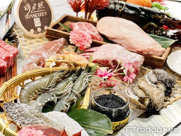 ▲▼無菜單鐵板燒料理「明水然」14日進駐大立百貨。（圖／大立百貨提供）