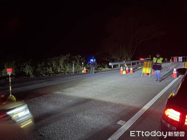 ▲▼台14甲線預警性封閉。（圖／記者高堂堯翻攝）