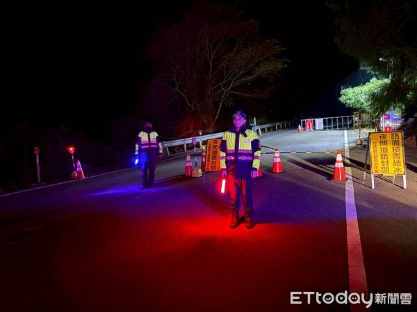 ▲▼台14甲線預警性封閉。（圖／記者高堂堯翻攝）