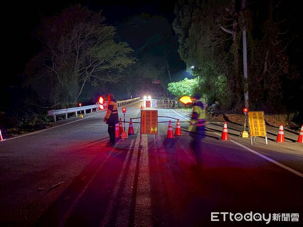 ▲▼台14甲線預警性封閉。（圖／記者高堂堯翻攝）