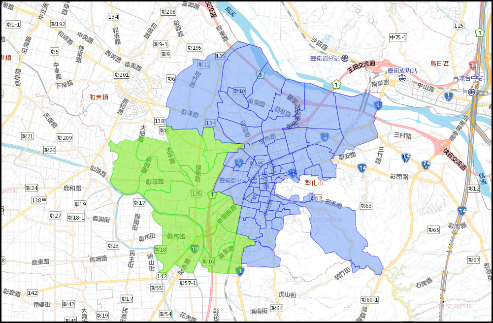 ▲▼彰市、和美部分區域12/16停水23小時 影響8.1萬戶。（圖／台水官網）