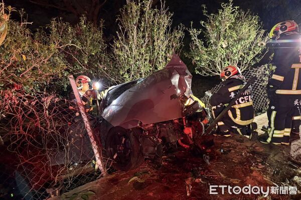 ▲▼台中西屯路三段、近東大路口車禍，2人受傷送醫。（圖／記者白珈陽翻攝）