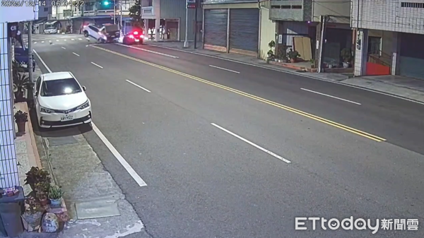 ▲▼雲林斗南車禍2死，撞擊瞬間曝光。（圖／記者游瓊華翻攝）