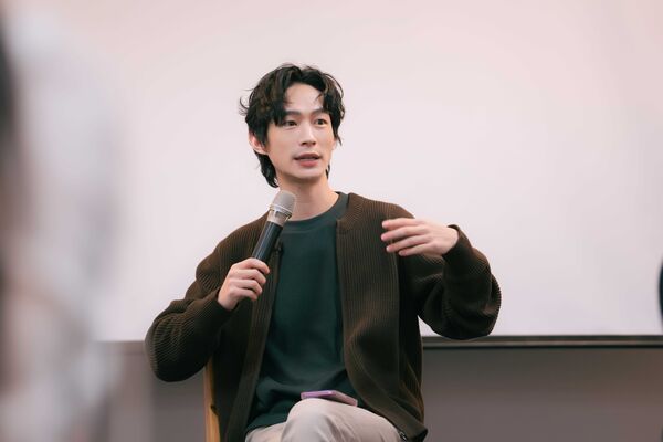 ▲黃河助陣「台語台表演班」，一現身就讓學員尖叫。（圖／公視台語台提供）