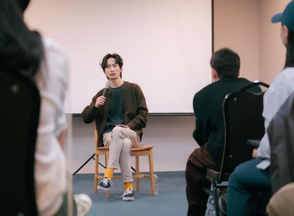 ▲黃河助陣「台語台表演班」，一現身就讓學員尖叫。（圖／公視台語台提供）