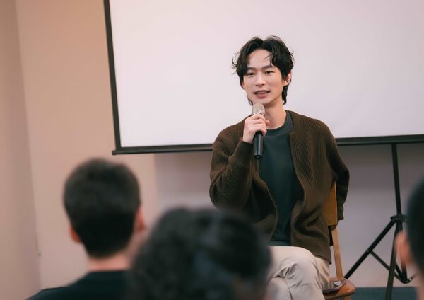 ▲黃河助陣「台語台表演班」，一現身就讓學員尖叫。（圖／公視台語台提供）