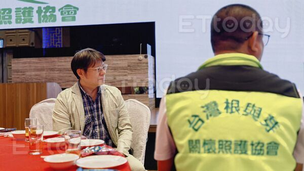 ▲本土劇專職壞人「陳文山」被直擊南下悄做愛心             。（圖／記者吳奕靖攝）