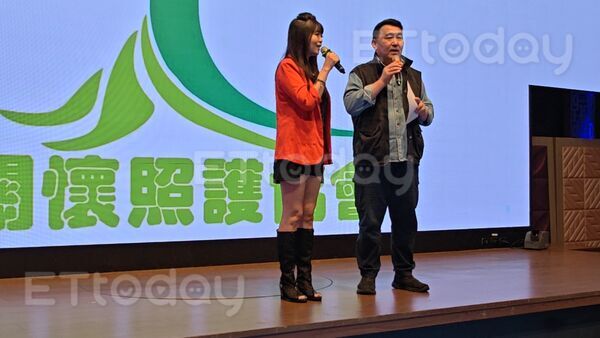 ▲藝人徐亨生病，但仍舊出席公益活動主持            。（圖／記者吳奕靖攝）