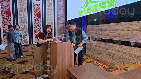 ▲藝人徐亨生病，但仍舊出席公益活動主持            。（圖／記者吳奕靖攝）