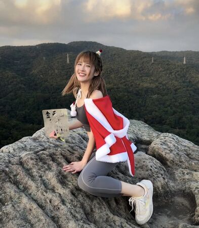 ▲▼Kira剛去帛琉潛水回來。（圖／樂天桃猿提供）