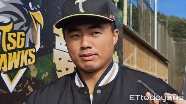 ▲台鋼雄鷹施子謙。（圖／記者呂佳賢攝）