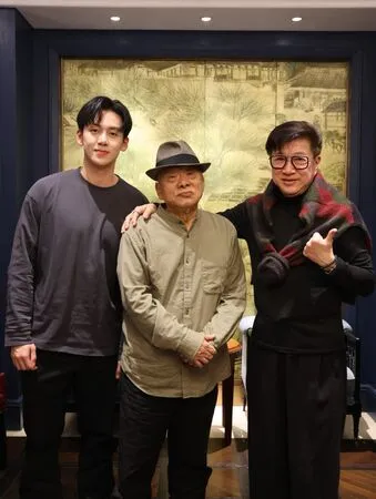 ▲▼凌峰驚喜助陣摯友高凌風兒葛兆恩。（圖／東西文娛、微劇中心提供）