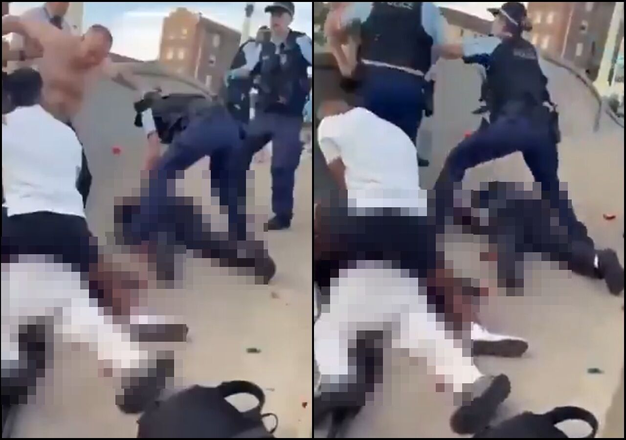 澳洲海灘槍擊10死 憤怒民眾「猛踩槍手頭部」大罵:打死他