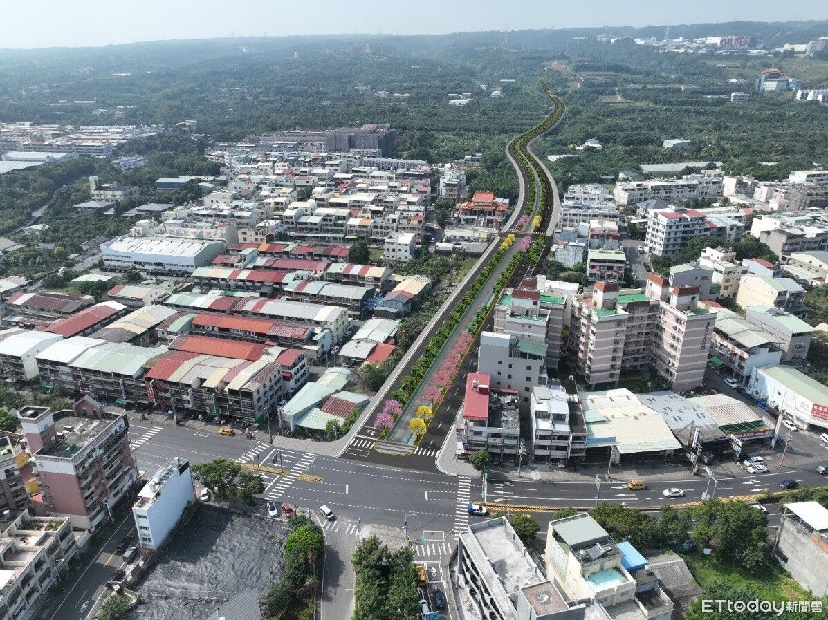 南投市福崗路西延新建工程動土 完善南崗工業區和國3東西向聯絡