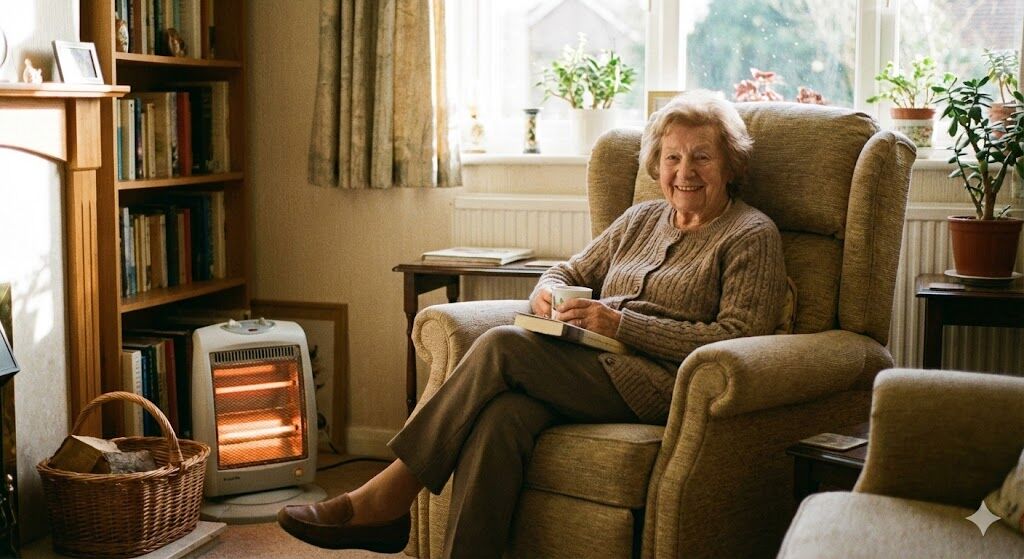 ▲電暖氣,取暖,冬天。（圖／AI製成）