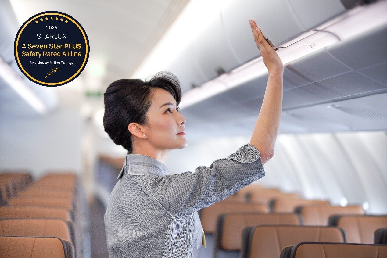星宇航空獲Airline Ratings 7-Star PLUS飛安認證  （圖／星宇航空提供）