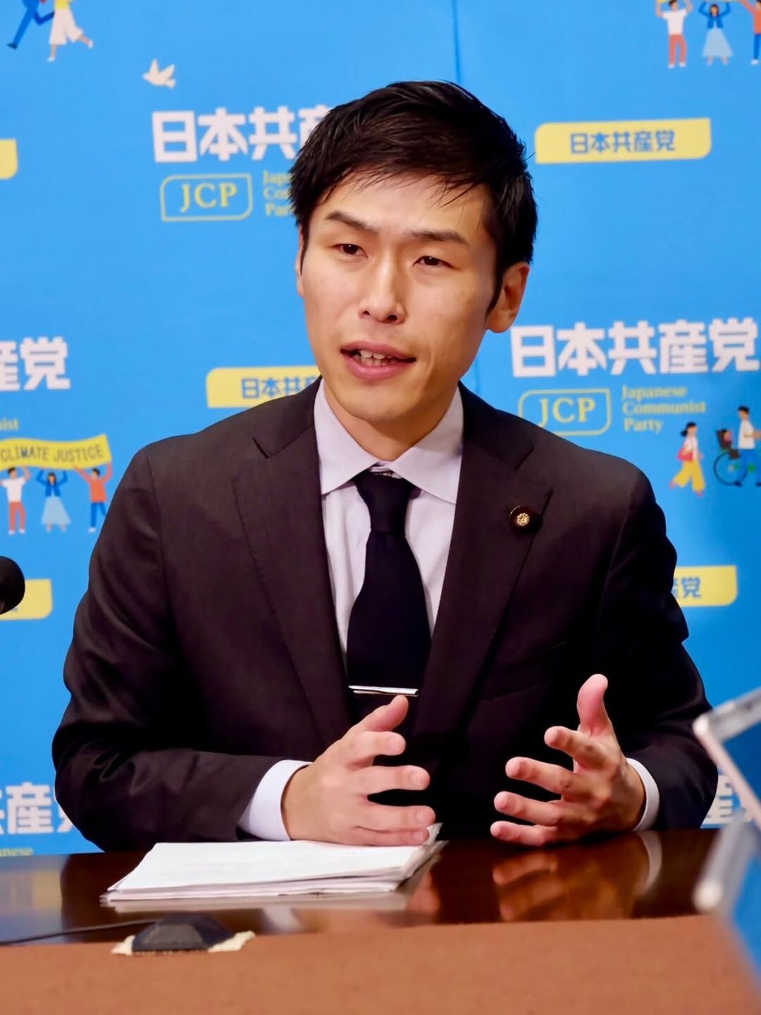 ▲▼日本共產黨參議員山添拓。(圖/翻攝自Instagram)