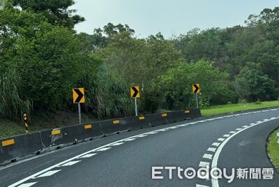 國道匝環道事故一年372件　高公局試辦減速標誌標線