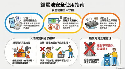 行充爆炸怎麼處理？鋰電池起火不能用水滅？　消防局解答